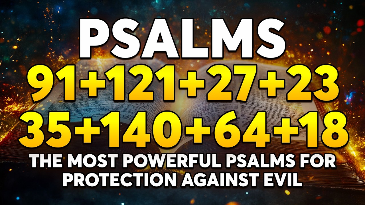 The Most Powerful Psalms for Protection Against Evil | Psalms 91, 121, 27,  23, 35, 140, 64, 18