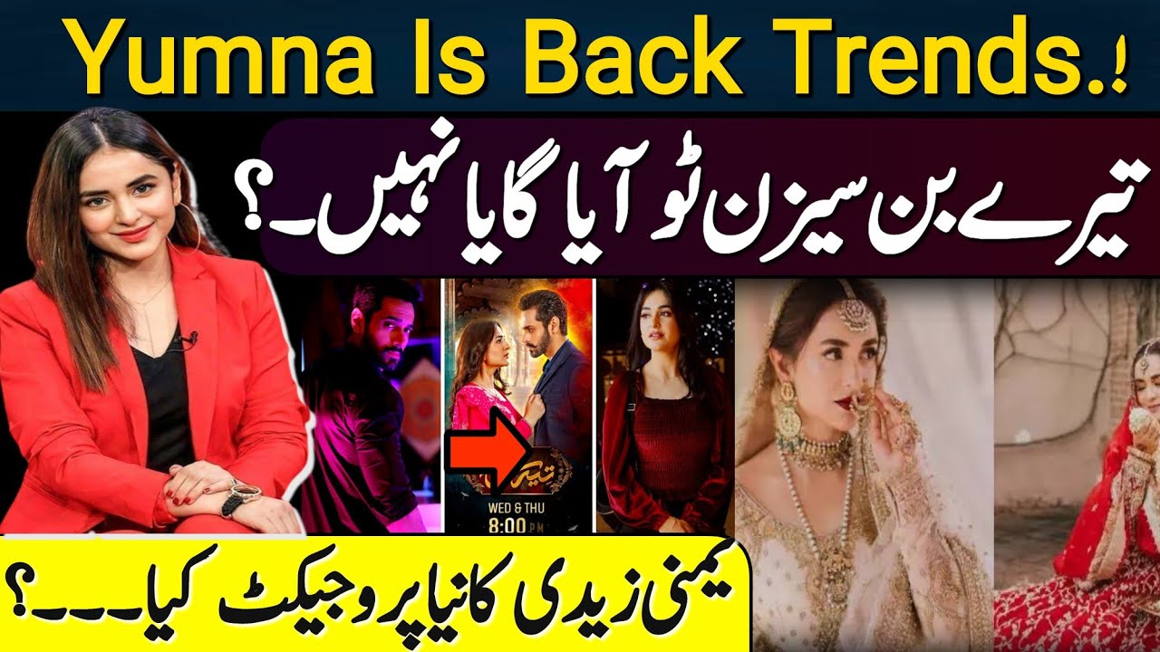 Yumna Zaidi’s Big Comeback! | Upcoming Project Reveal & Tere Bin Season 2 Updates