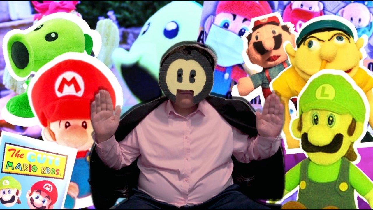 Mario Plush Channels The Greats Thing To Come Out Of YouTube