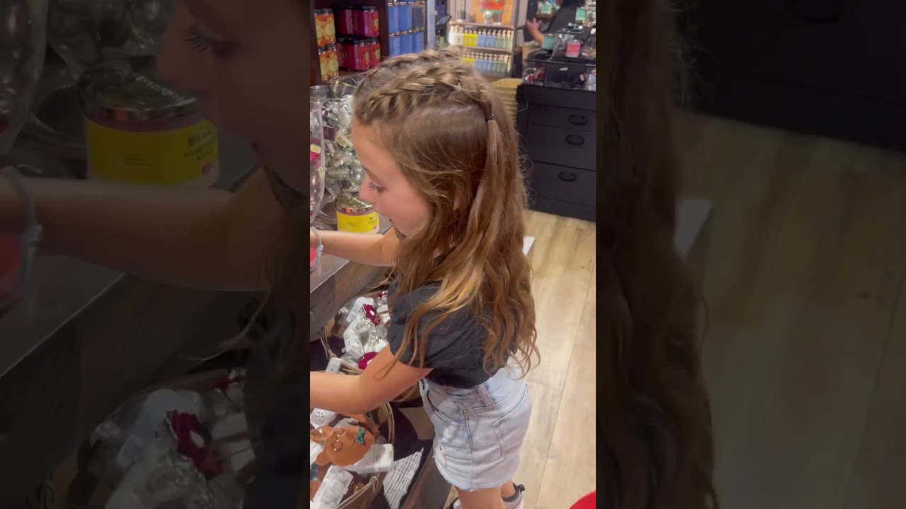 My Kids with the “Try Me’s” at Bath and Body Works 🤪🙄
