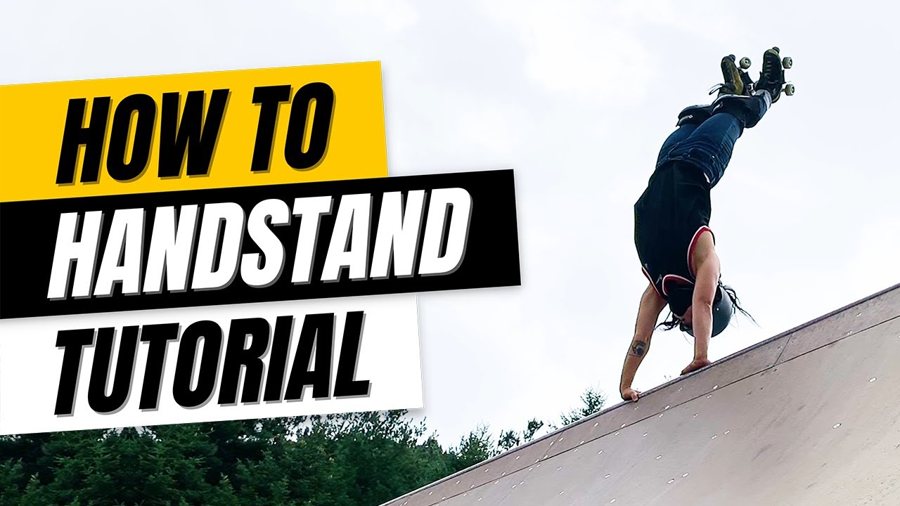 How to Handstand on a Ramp in Roller Skates (aka Hoho) | Trick Tutorial