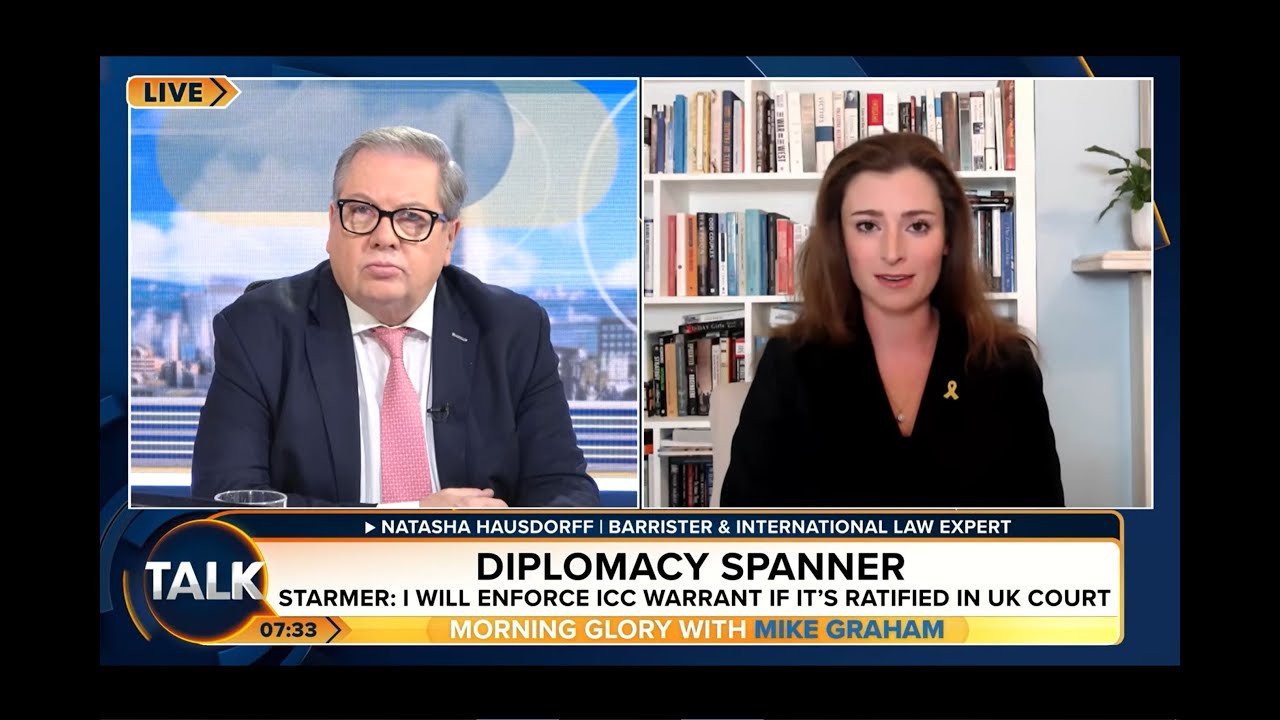 Natasha Hausdorff on the ICC arrest warrants.