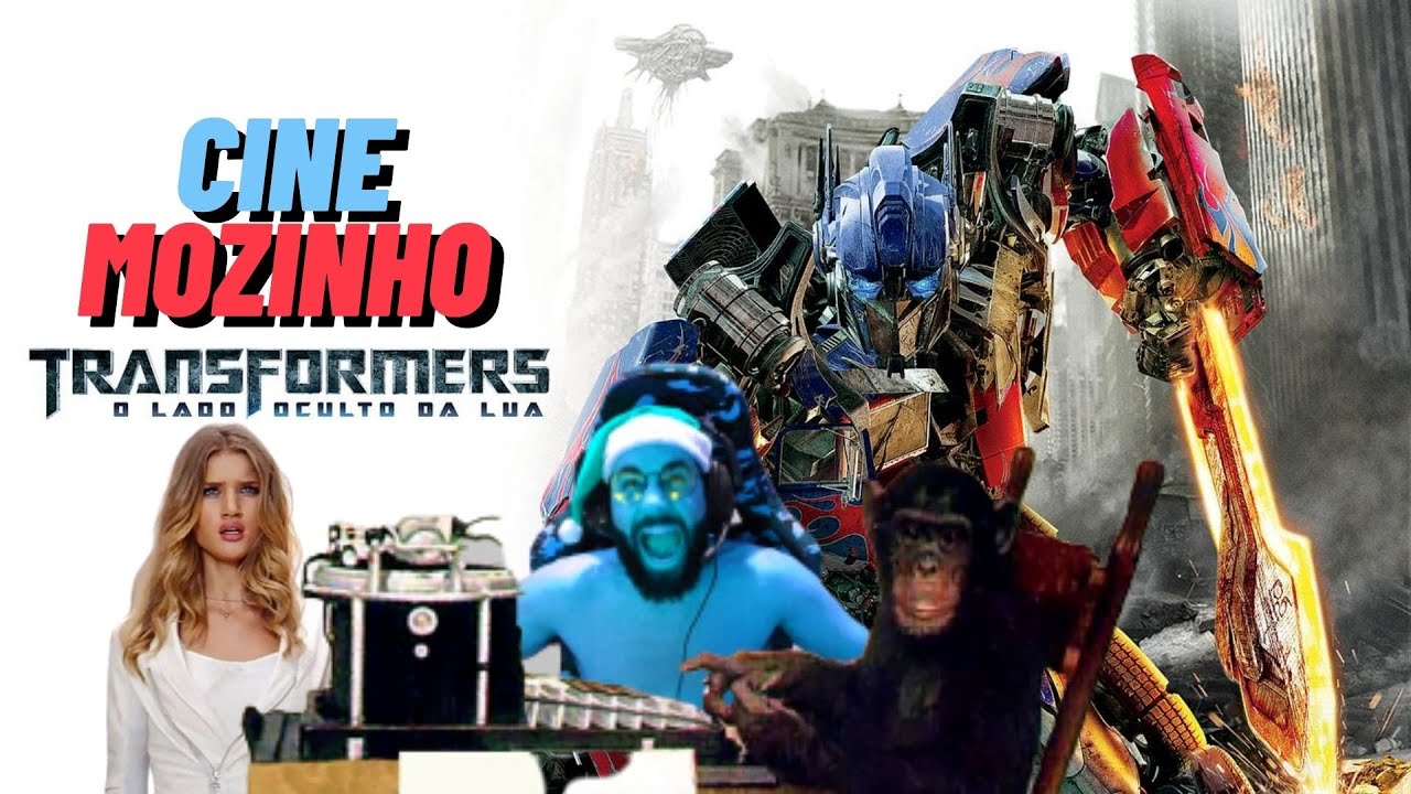 SMZINHO REAGINDO ao filme TRANSFORMERS - O LADO OCULTO DA LUA | (REACT) MELHORES MOMENTOS