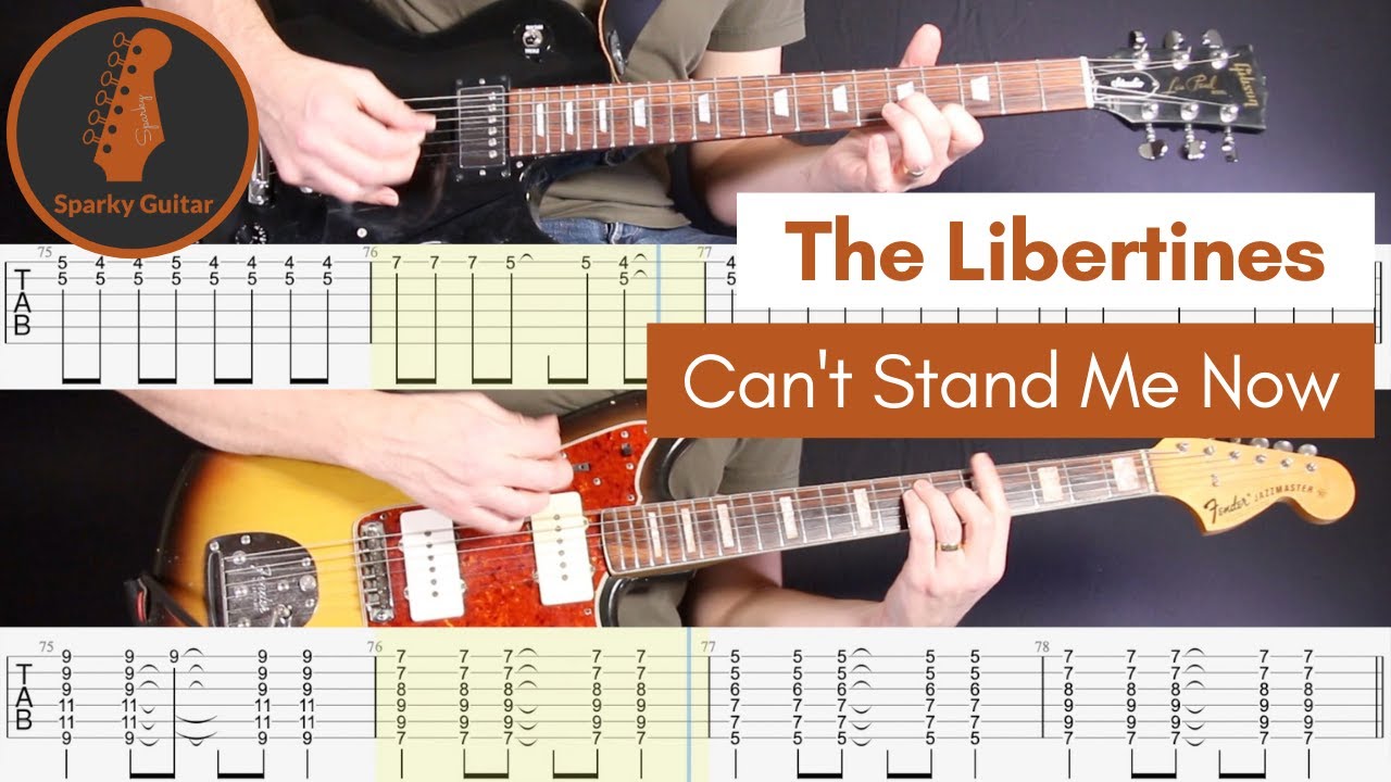 Can't Stand Me Now - The Libertines (Guitar Cover #123 with Tabs)
