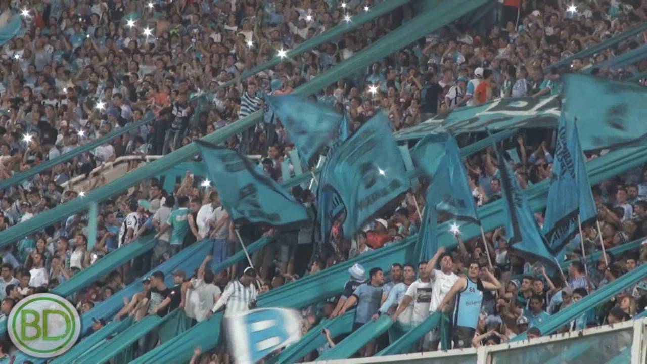 Hinchada de Belgrano vs Coritiba Copa Sudamericana