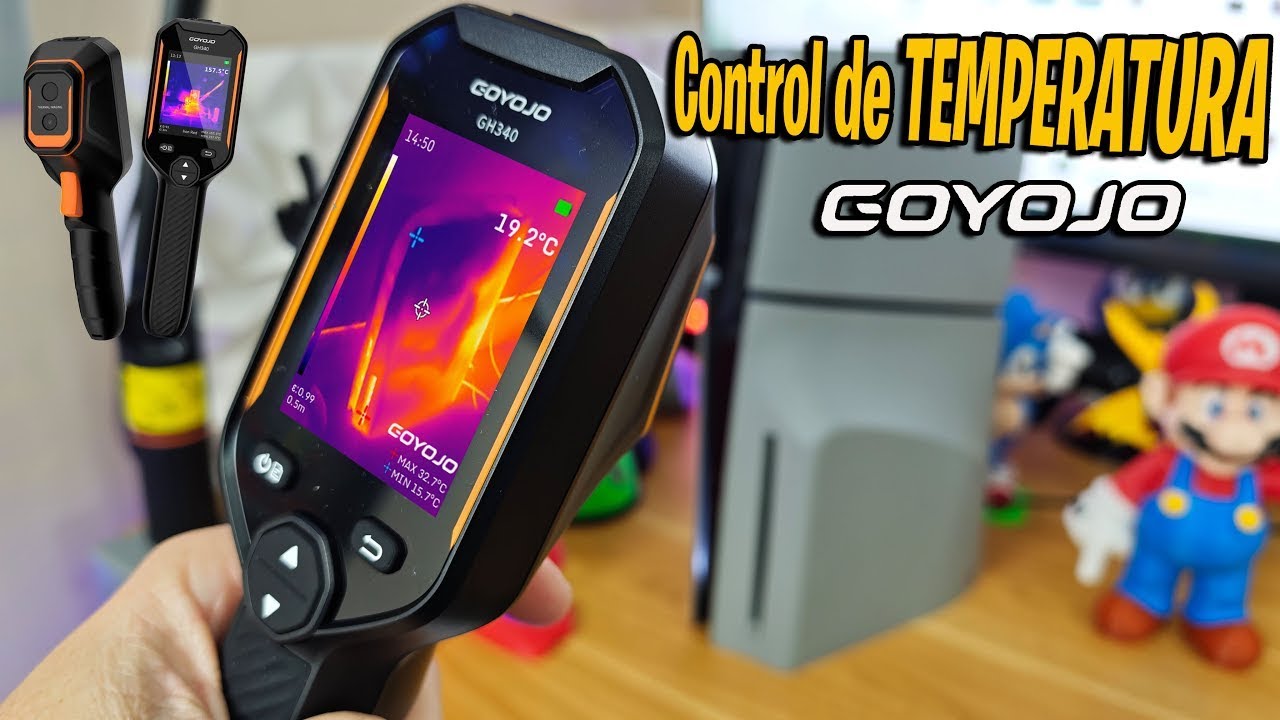 Cámara Termo gráfica portátil GOYOJO GH340   mantén a salvo tus CONSOLAS y Dispositivos!