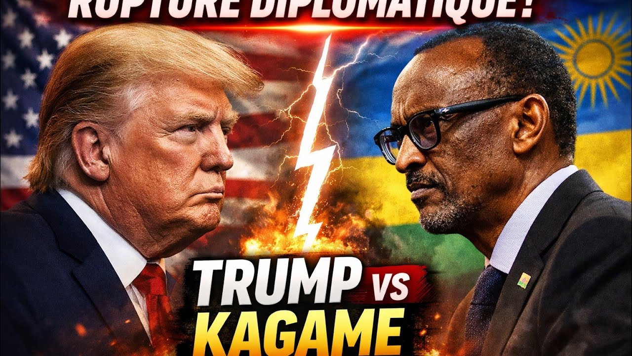 USA vs Rwanda : La crise éclate ! Donald Trump et Paul Kagame face à face