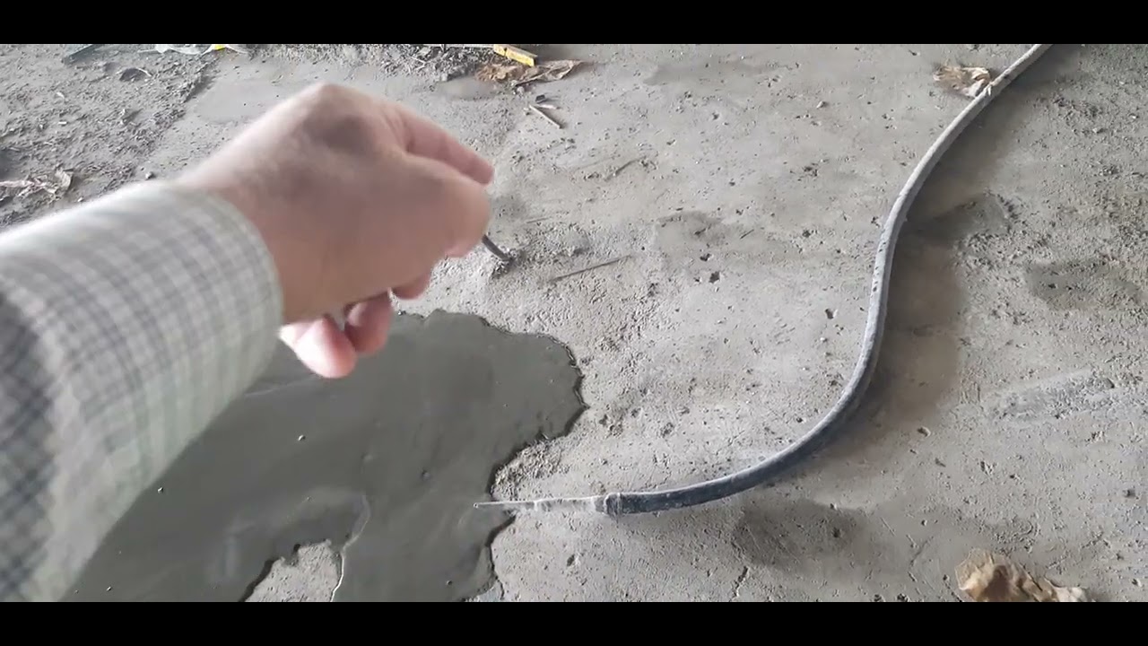 Post-tension cable duct injection