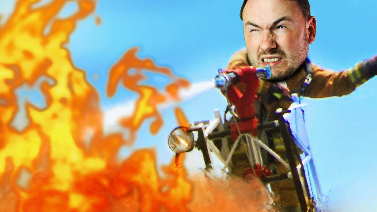 Attacking Fire From The Sky (Firefighting Simulator - The Squad)