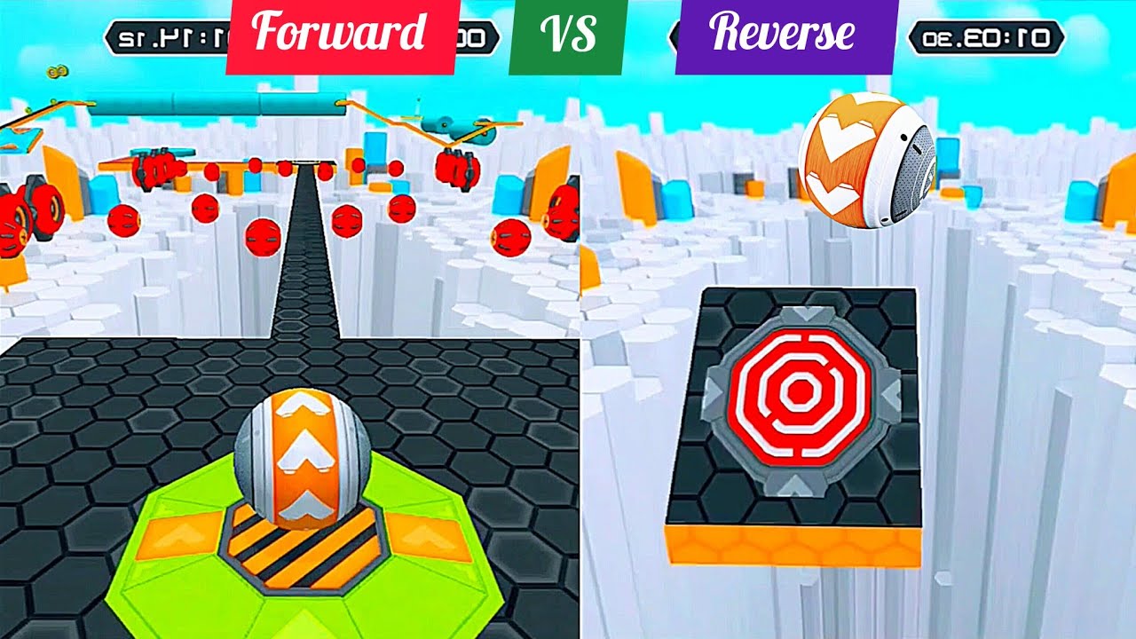 Gyrosphere Trials ⏩ Forward VS ⏪ Reverse 🛟 Gyro Balls ❄️ Snow White 💥 Nafxitrix Gaming #46