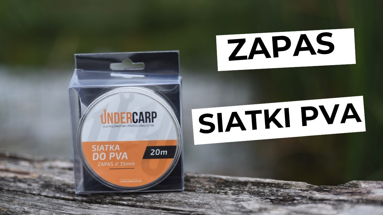 ZAPAS DO SIATKI PVA 25,35mm 7 LUB 20 METRÓW