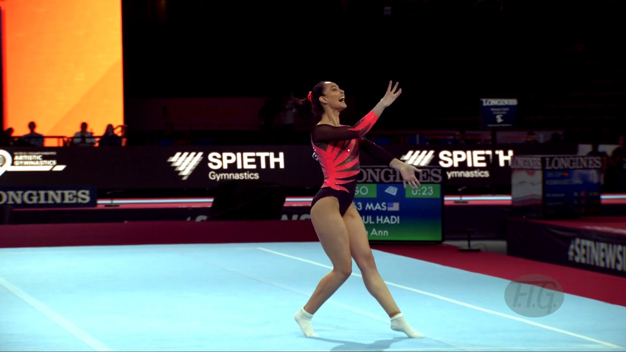 ABDUL HADI Farah Ann (MAS) - 2019 Artistic Worlds, Stuttgart (GER) - Qualifications Floor Exercise