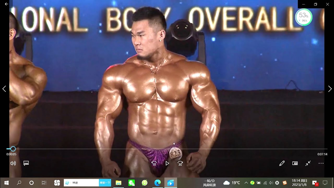 2022 China bodybuilding championship +黄金健美联赛 1