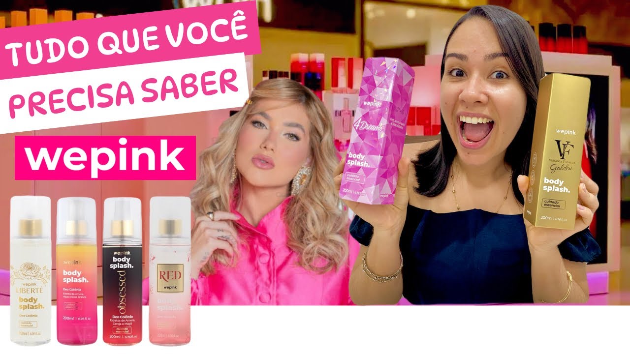 Body Splash Wepink Virg&iacute;nia Fonseca Golden
