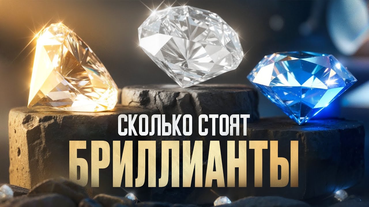 Какой цвет БРИЛЛИАНТА самый дорогой? Факты, о которых вы не знали!