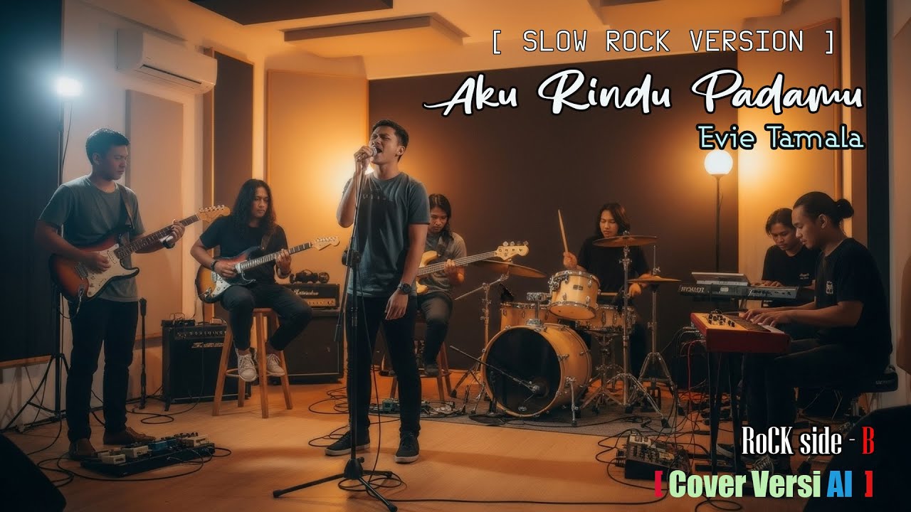 EVIE TAMALA - AKU RINDU PADAMU - ROCK VERSION | ROCKSIDE-B (MUSIC COVER)