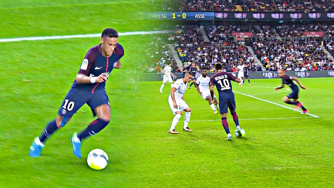 Neymar vs Saint Etienne (25/08/2017)
