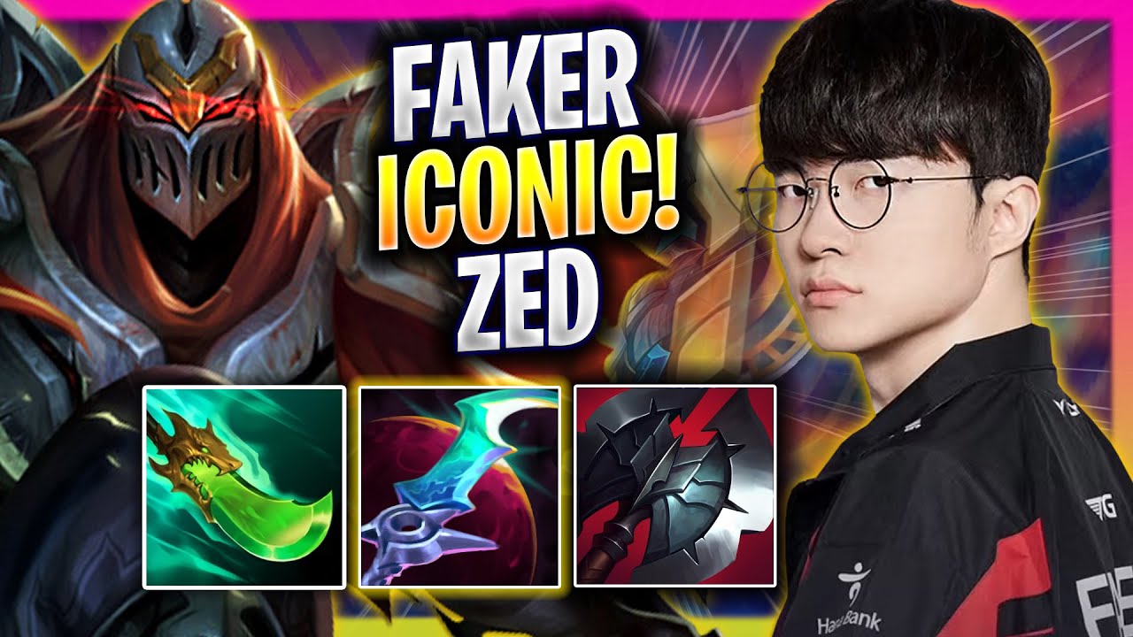 FAKER BRINGS BACK HIS ICONIC ZED! - T1 Faker Plays Zed MID vs Ahri! | Season 2025