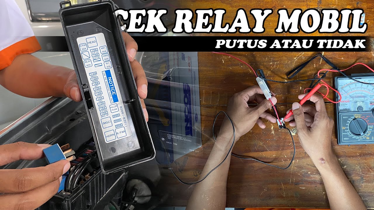 Cara Mengecek Relay Mobil