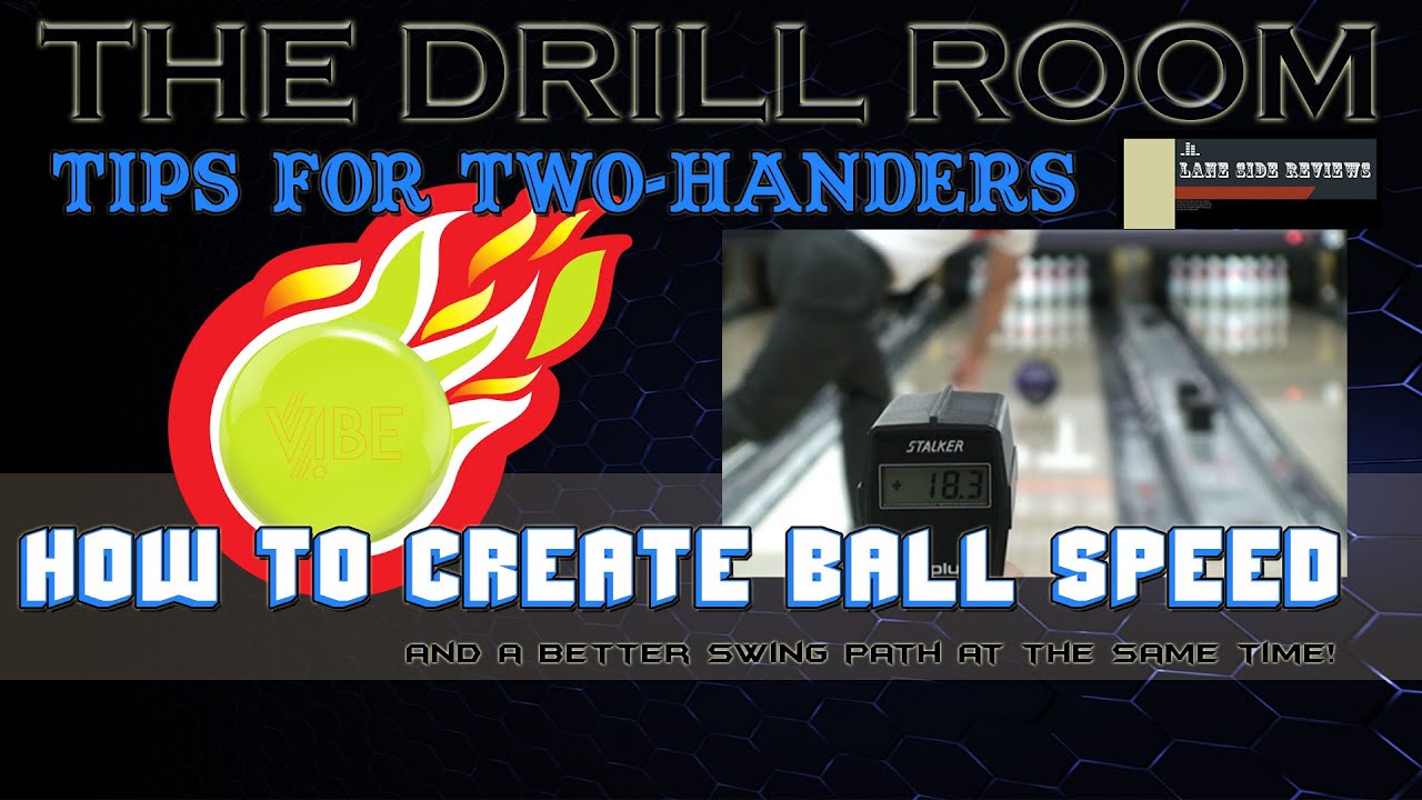 Tips for Two Handed Bowlers - How to create MORE BALL SPEED AND have a STRAIGHTER SWING!