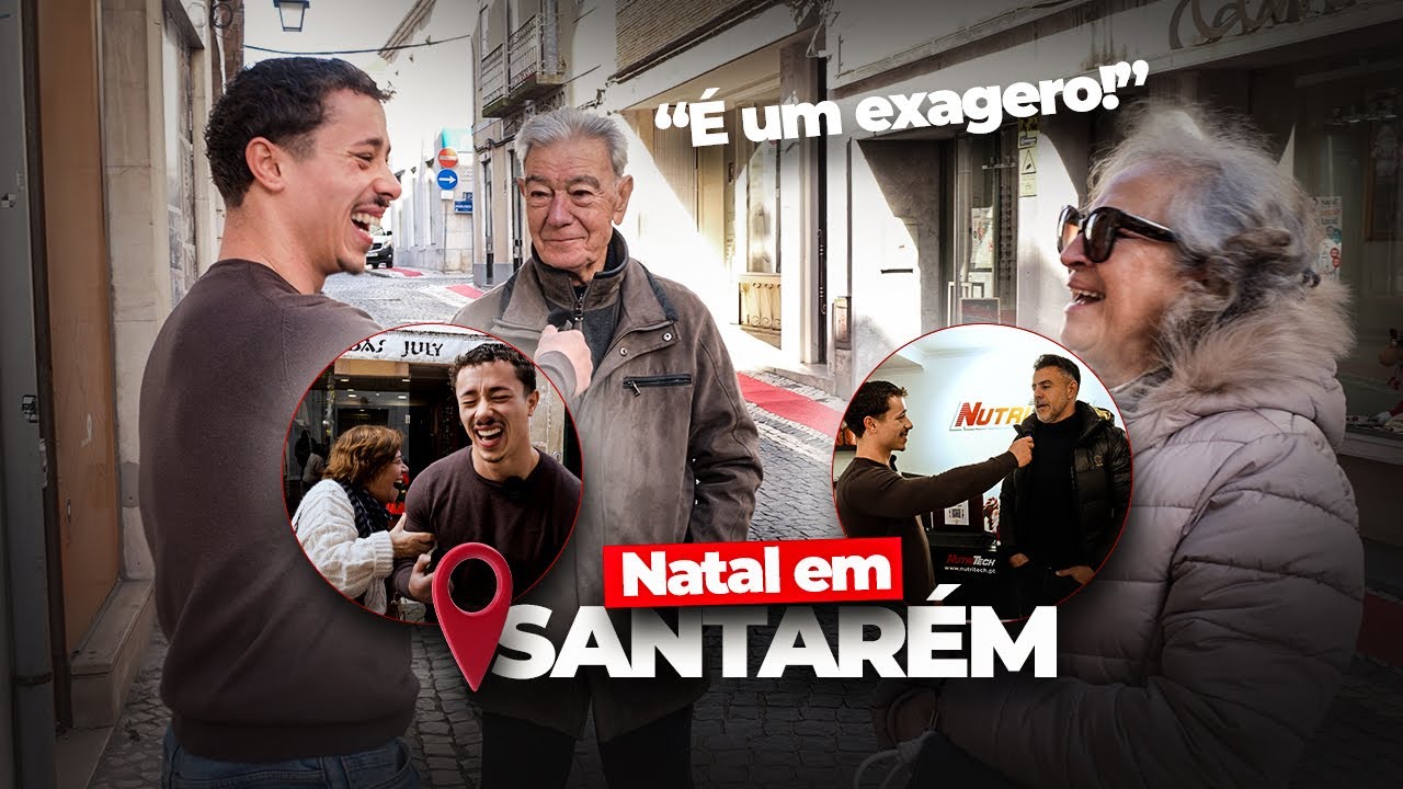 PORTUGUESES respondem a perguntas sobre o NATAL 🎄