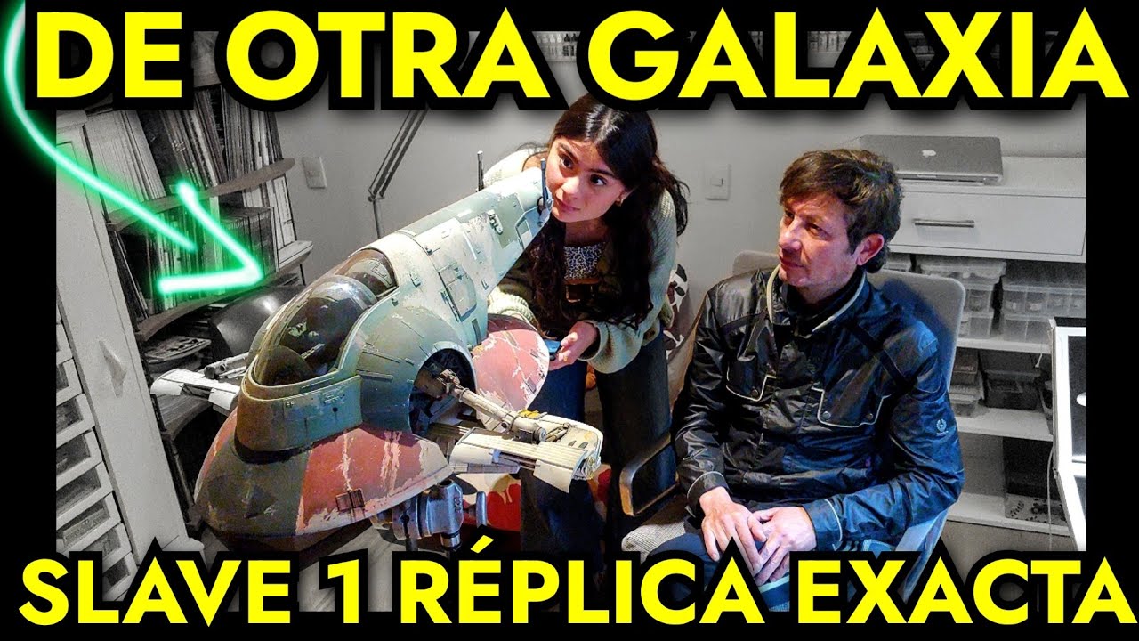 STAR WARS SLAVE I STUDIO SCALE MODEL REPLICA by ROBERTO AGUILERA 🤩