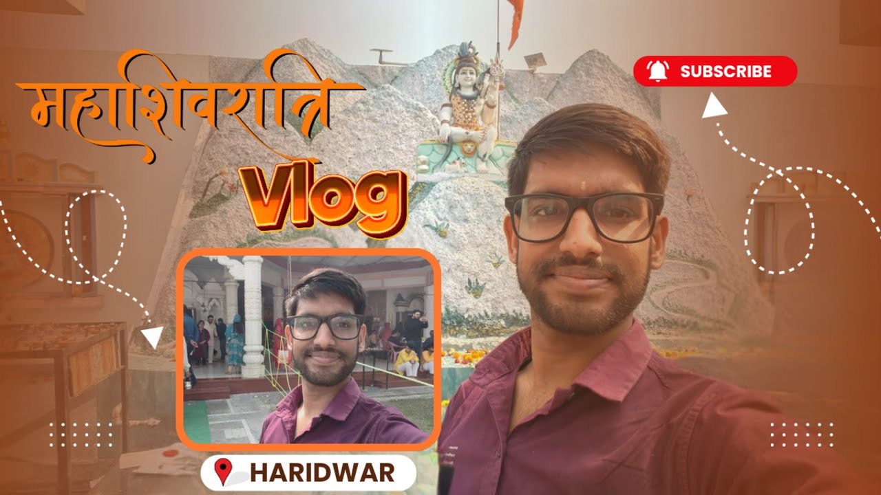 Mahashivratri 2026 Haridwar Vlog 🙏 | Bhole Baba ka Aashirwad  | vlog by Suraj #haridwar #viral