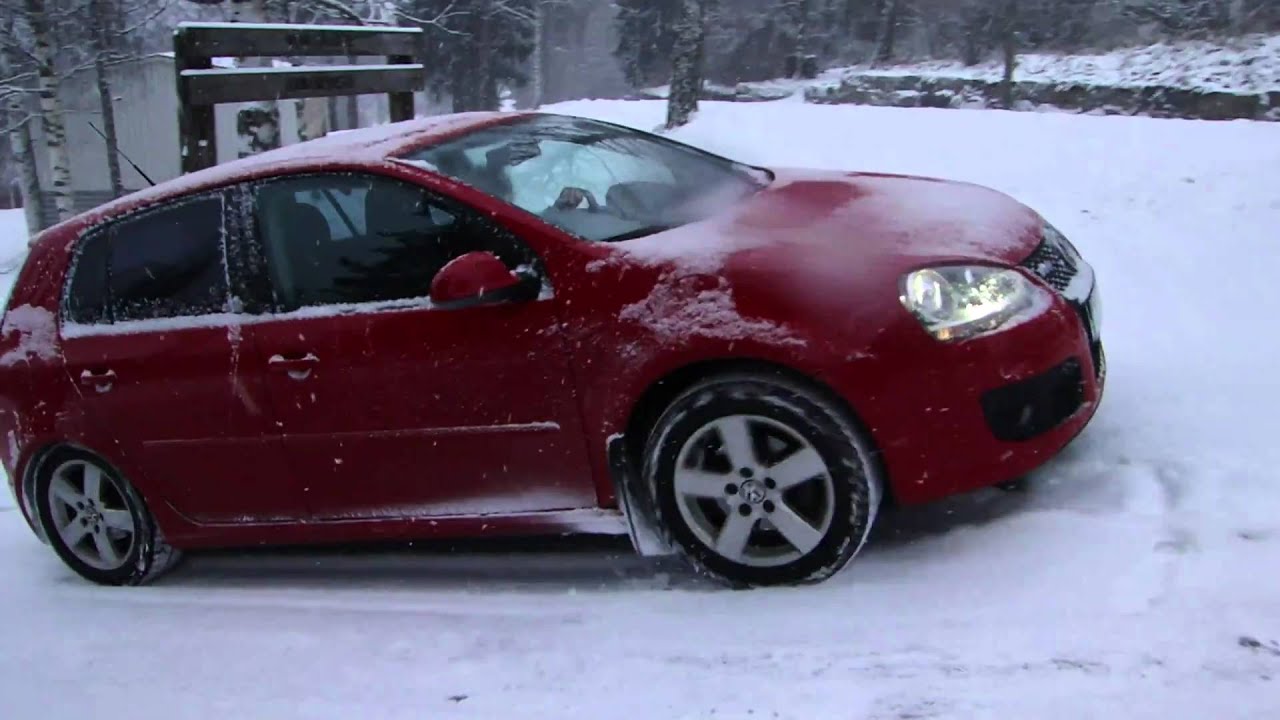 Golf 2.0TDI 4motion with studless Michelins