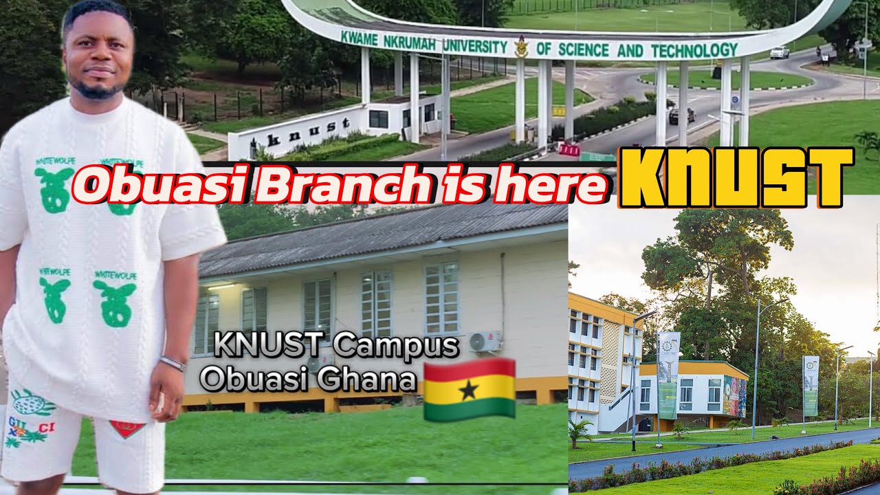Obuasi KNUST Campus Vs Kumasi KNUST Campus Ghana🇬🇭KNUST University Obuasi Branch/let’s Tour around