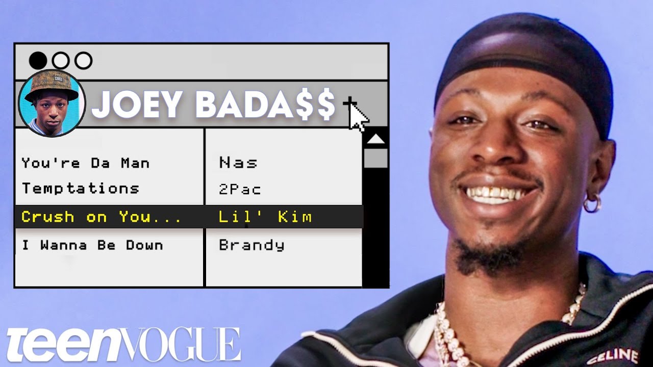 Joey Bada$$ Has 2Pac, Lil' Kim, Nas, Mos Def & Brandy On His Playlist | Teen Vogue