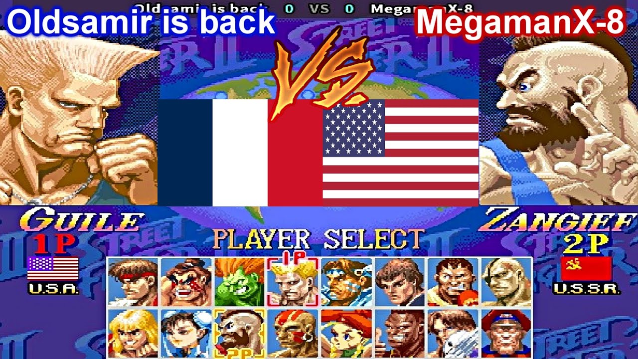 Super Street Fighter II X: Grand Master Challenge - Oldsamir is back MegamanX-8
