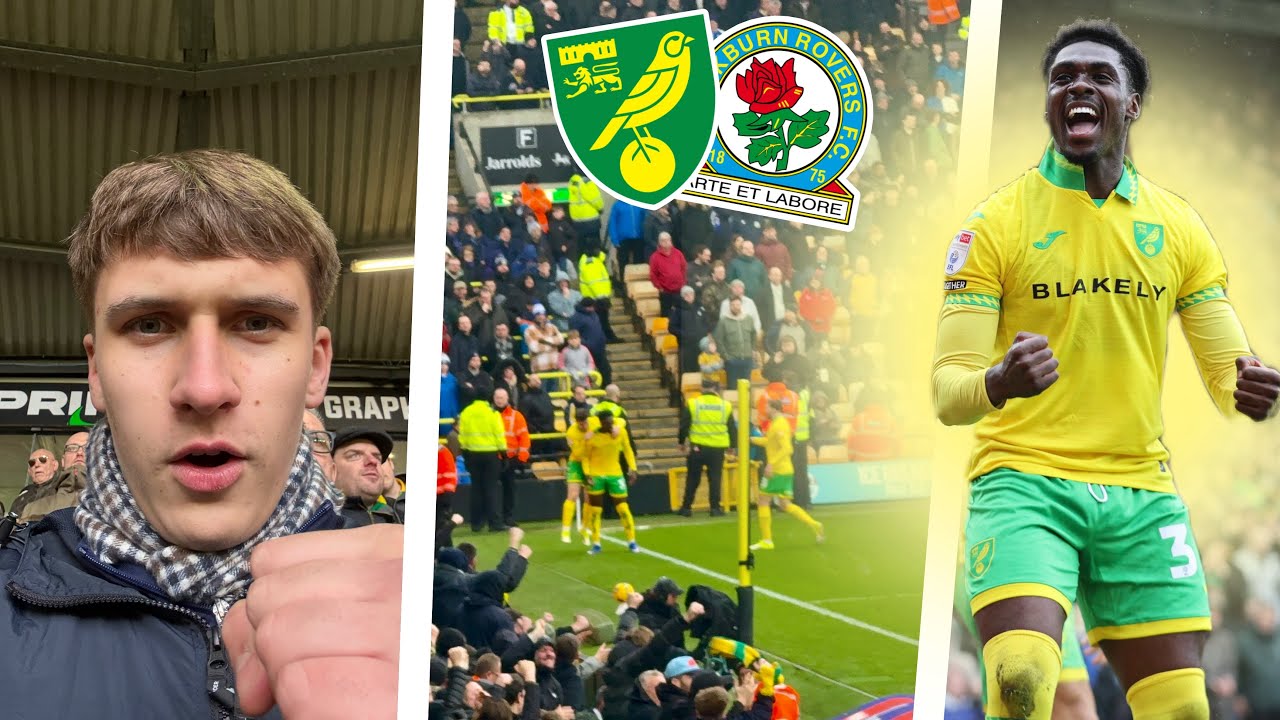 SECOND HALF SCENES as MOHAMED TOURÈ SCORES DEBUT GOAL! | Norwich City 2-0 Blackburn Rovers | Vlog