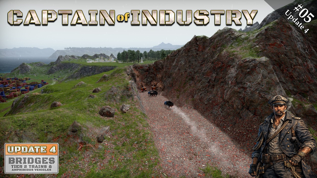 Captain of Industrie - Update 4 & DLC - E05: Kupfer probleme, weil ein Berg im weg ist