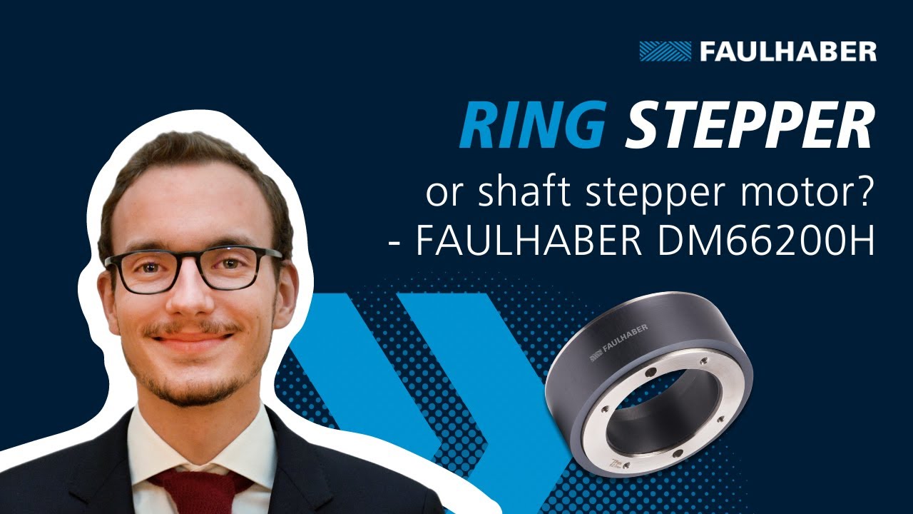 What is a hollow shaft stepper motor or ring stepper - FAULHABER DM66200H with large aperture