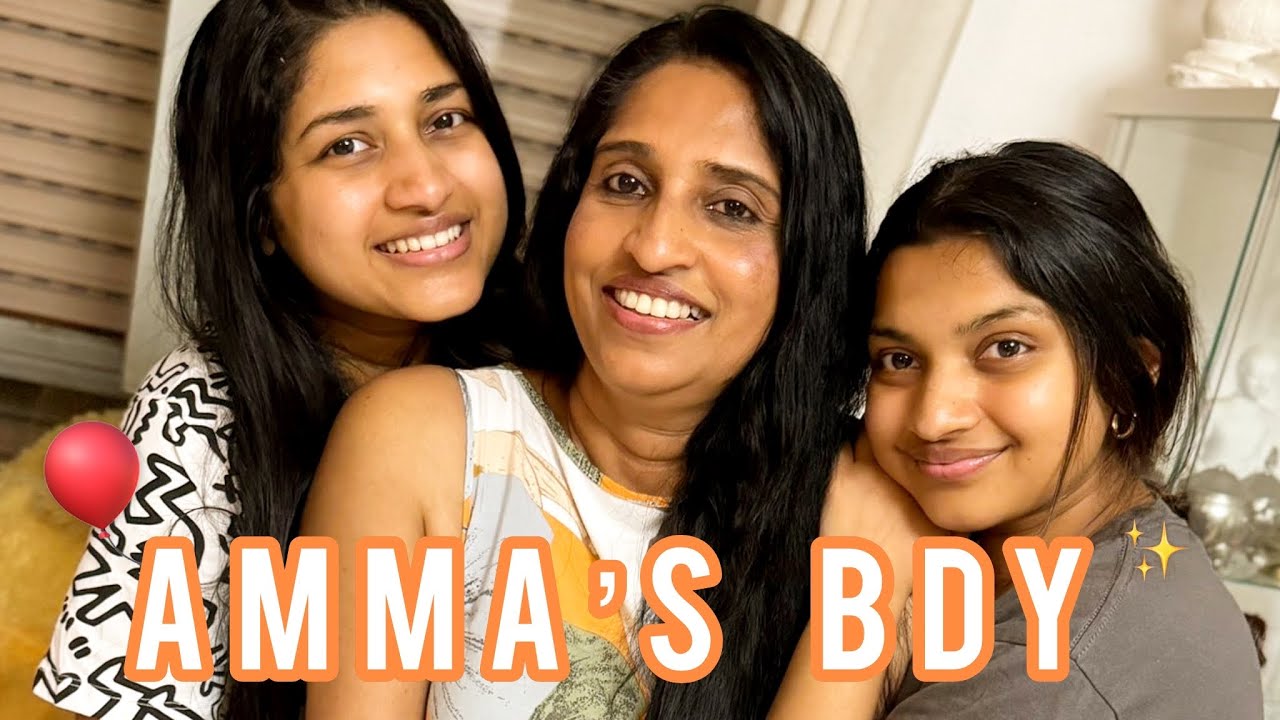 අම්‍මගේ උපන් දිනේ 👑| අම්‍මගේ වයස වැරැද්දුව අප්පච්‍චි 🫢| එයා ආසම විදියට 🥹| happy birthday queen 👸🏽