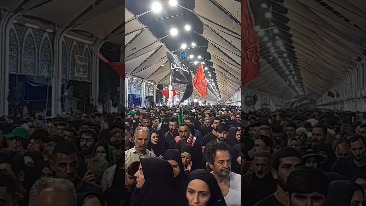 نعي يفطرالكلب موكب  خدام الحسين  كربلاء  شارع جمهورية مرتضى المهادي