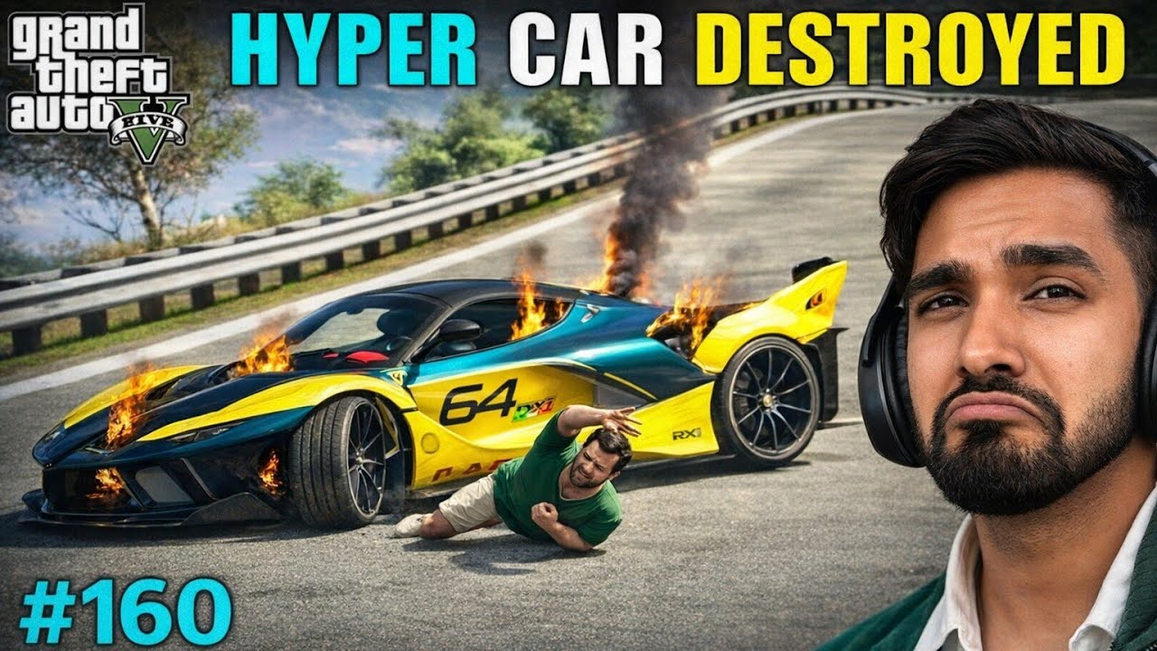 FERRARI RACECAR DESTROYED AGAIN | GAMEPLAY #160 GTA 5