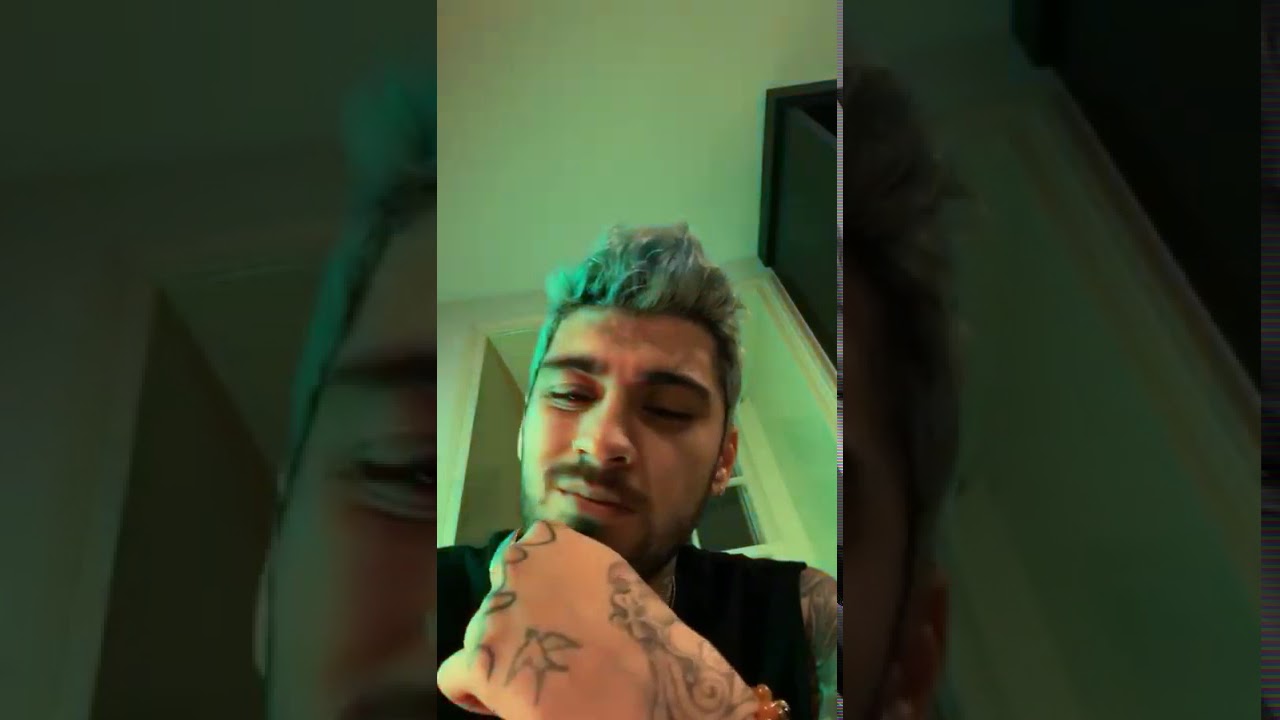 Zayn Instagram Live Jan 18th