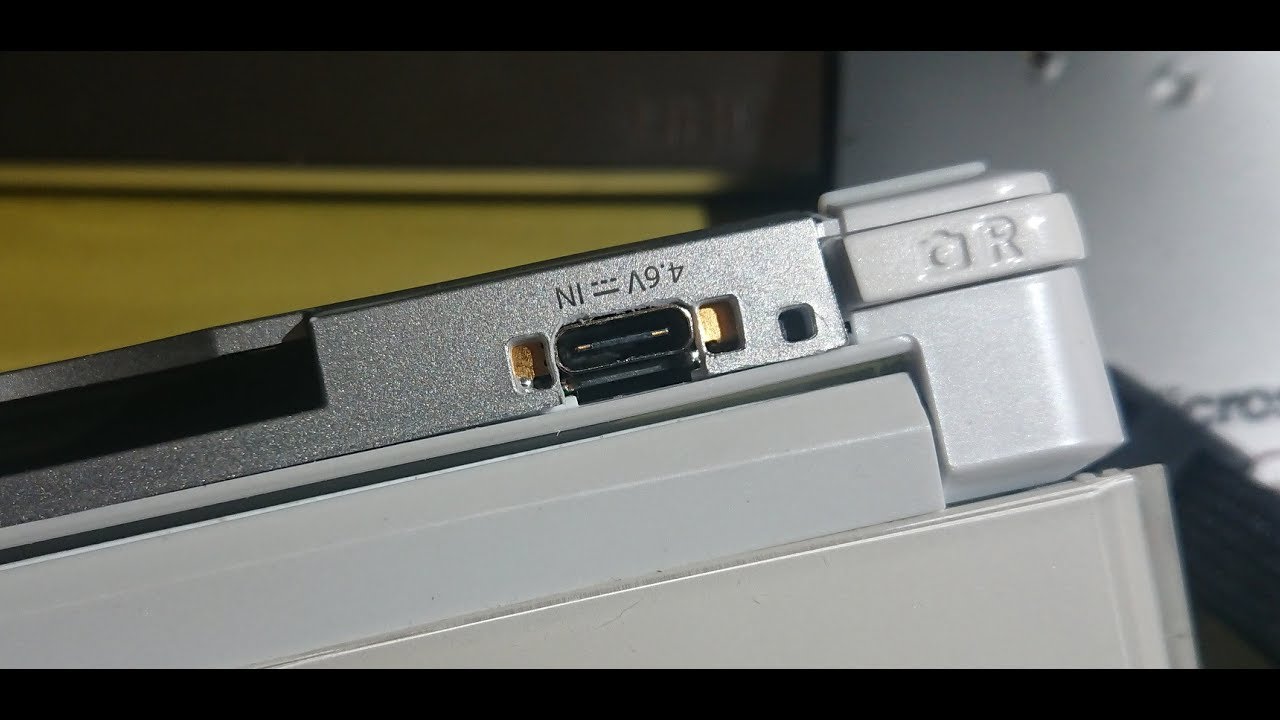 Installing a USB Type C charge port in a 3DS