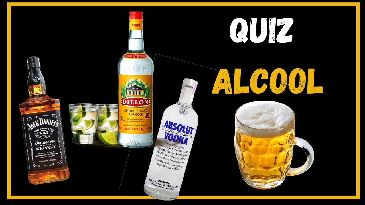 Quizz alcool ! Jeu avec des questions sur les alcools ! 🍷🍺🍸