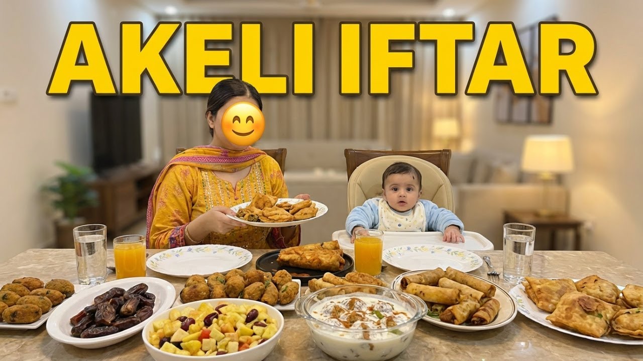 Ramadan Day 2 – Akeli Iftar, Lekin Shukar Alhamdulillah 💫