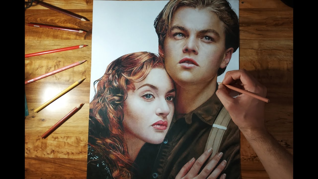Drawing Rose and Jack from Titanic | by Ed Coreta