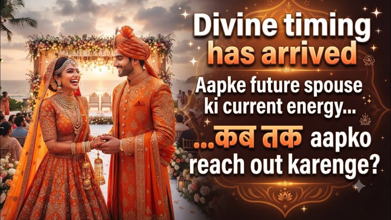 Divine time has arrived😍📣 Aapke Future spouse ki current energy👩&zwj;❤️&zwj;💋&zwj;👨Kaab ayenge#tarot 