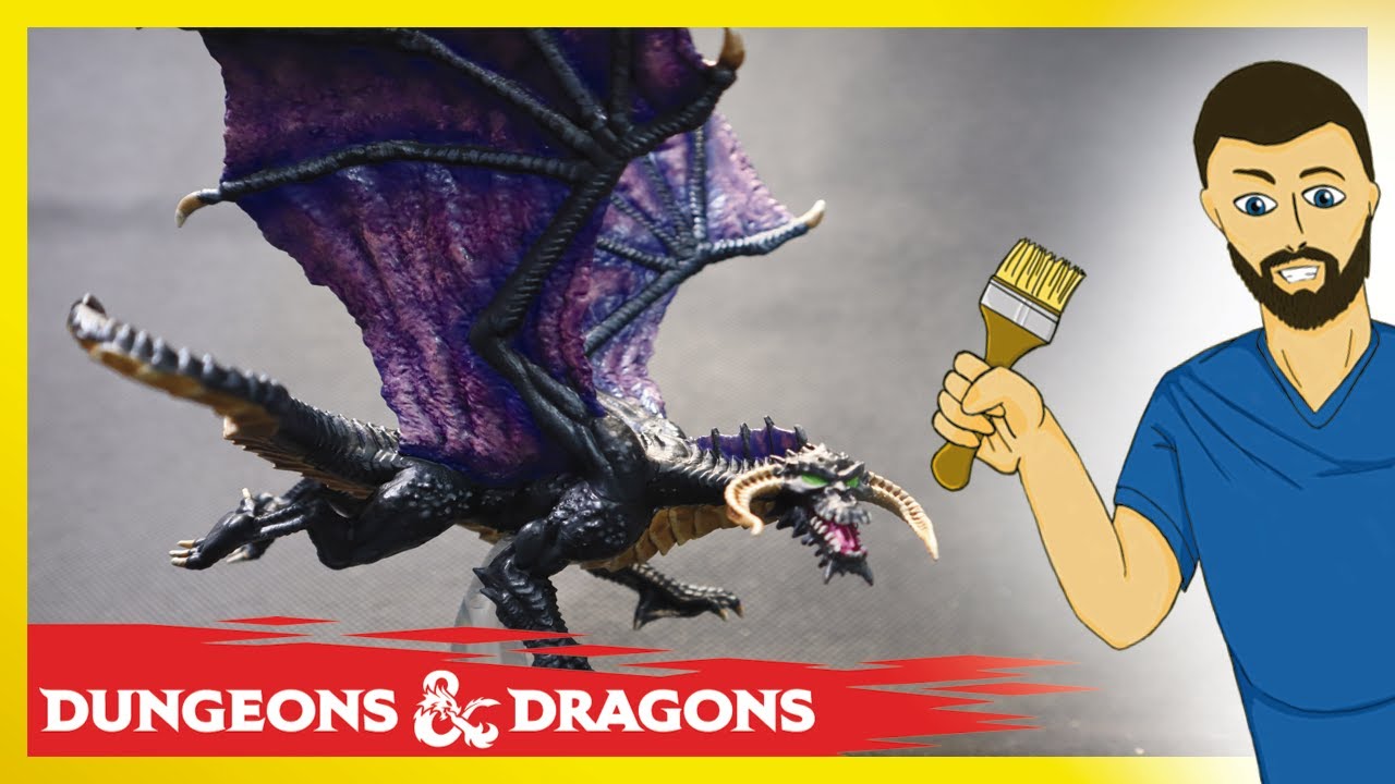 HOW TO PAINT| Young Black Dragon [Wizkids]