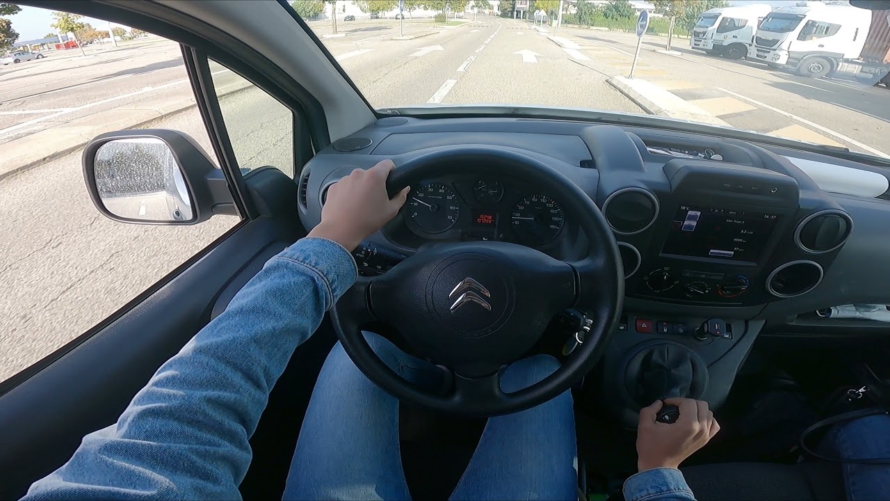 🔥 Citroën Berlingo II 1.6 BlueHDi 100 2018 POV Driving HD 4K Idem Partner سيتروين
