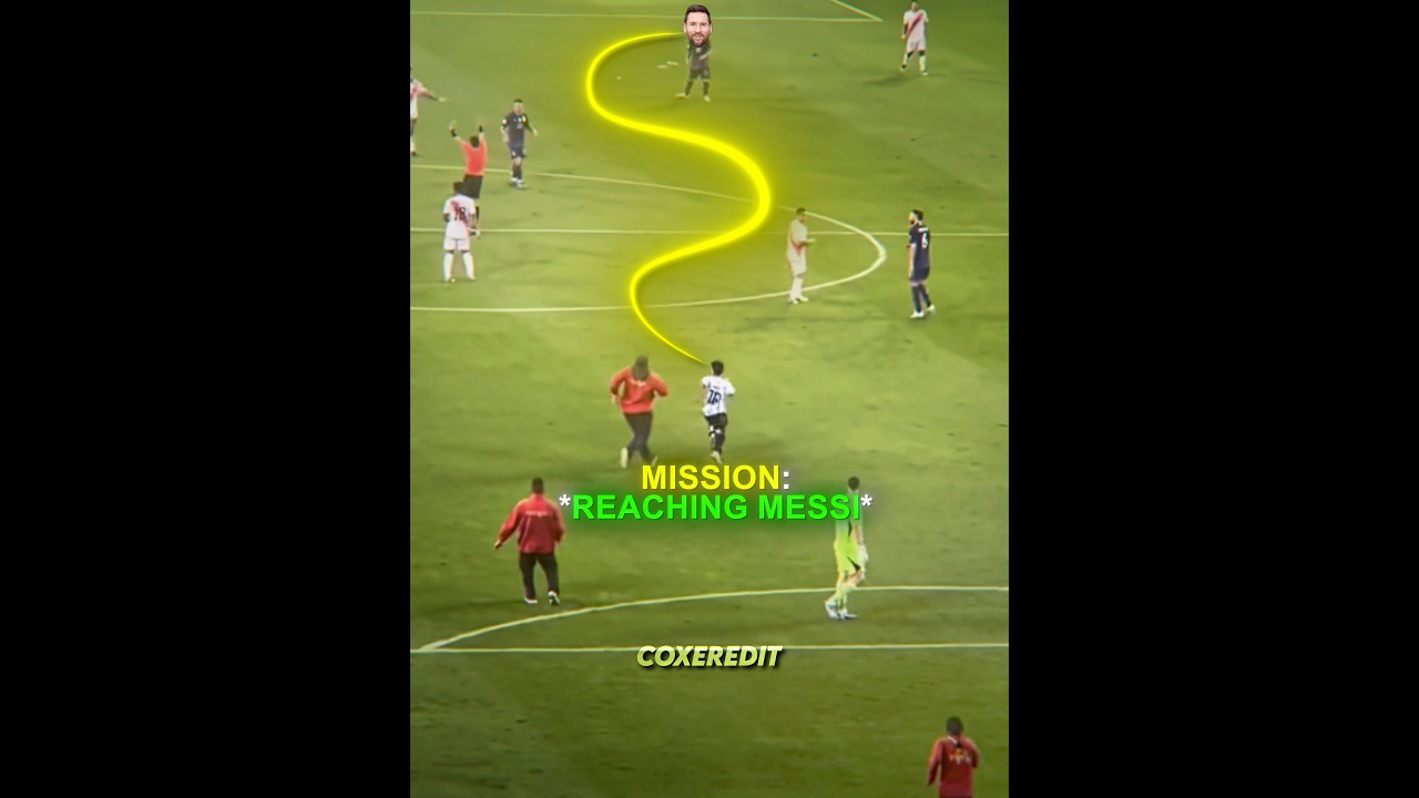 Kid's mission to reach Messi 🫡🔥