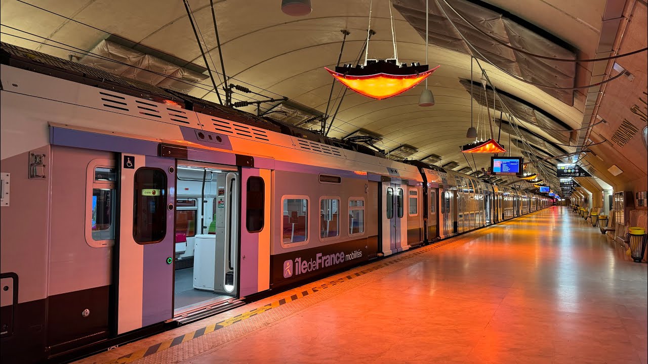 RER E - RER NG Z58000, Voyage de Nanterre - La Folie à Magenta - Gare-du-Nord
