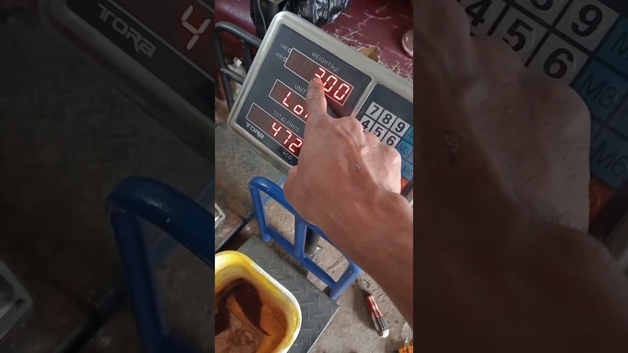 cara kalibrasi timbangan digital tora