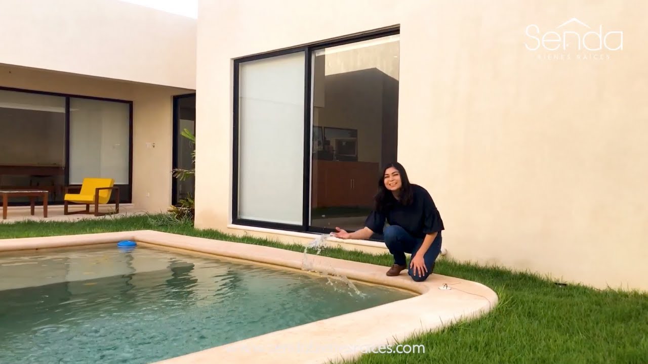 📍Casa de UNA PLANTA en Conkal - 🌳Jardines de Santa Cruz Mérida Yucatán 🌳
