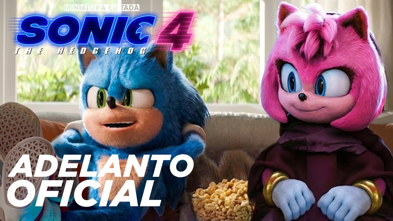 SONIC 4 LA PELICULA PRESENTACION OFICIAL DE AMY ROSE